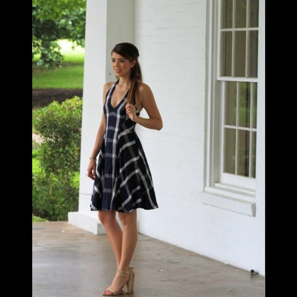 Anthropology Eva Francis Halter Dress (Worn Once)